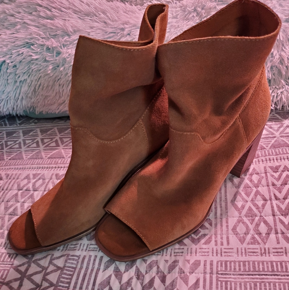 Lucky Brand Peep Toe Heels